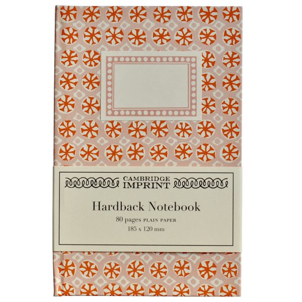 Cambridge Imprint Hardback Notebook covered in Sea Urchin paper
