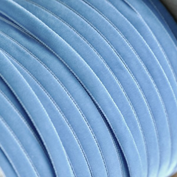 Williamsburg Blue Velvet Ribbon