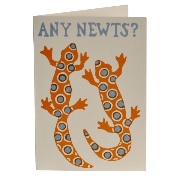 Cambridge Imprint Any Newts? card