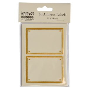 Cambridge Imprint Address Labels