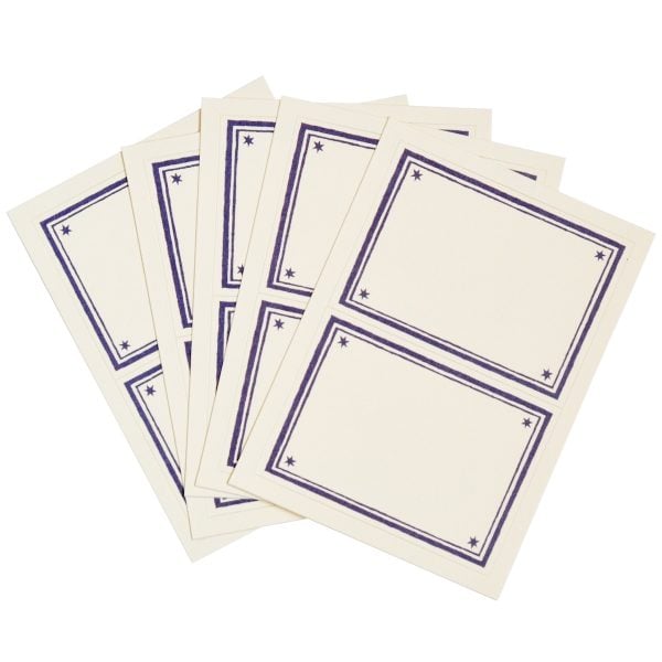 Cambridge Imprint Address Labels in Twilight