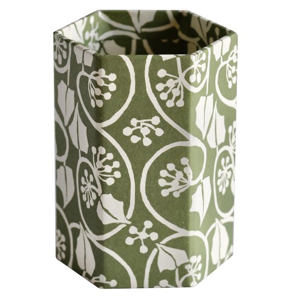 Patterned Pencil Pot by Cambridge Imprint
