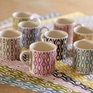 Persephone mugs by Cambridge Imprint