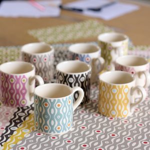 Persephone mugs by Cambridge Imprint
