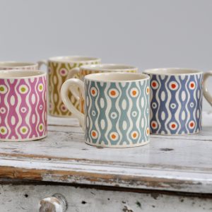 Persephone mugs by Cambridge Imprint