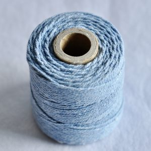 Blue cotton twine