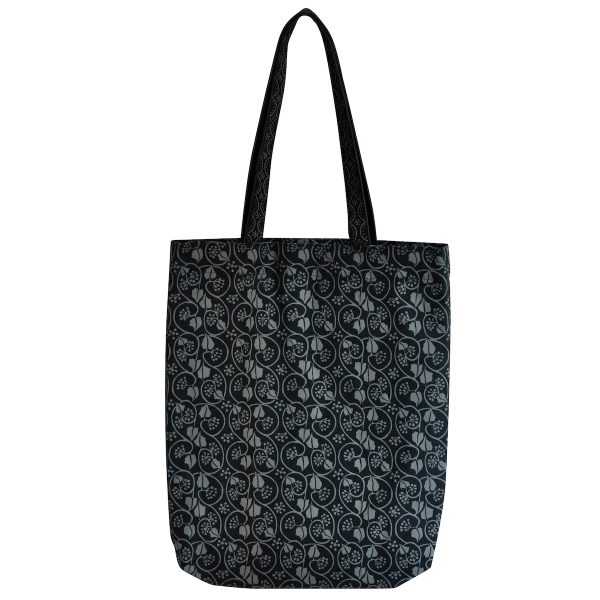 Cambridge Imprint Patterned Cotton Book Bag