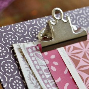Patterned Clipboard - Cambridge Imprint