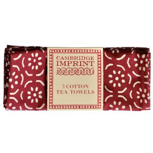 Three Pear Halves Tea Towels