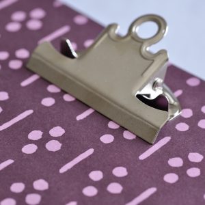 Patterned Clipboard - Cambridge Imprint