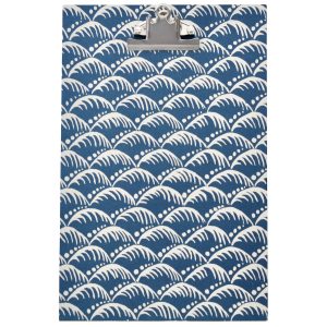 Clipboard Wave Indigo