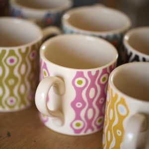 Persephone mugs by Cambridge Imprint