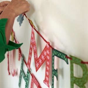 Merry Christmas Banner by Cambridge Imprint