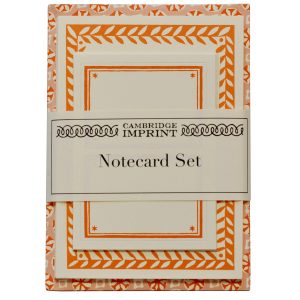 Set of Notecards and Envelopes Sea Urchin Neon
