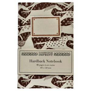 Hardback Notebook Horses Chocolate