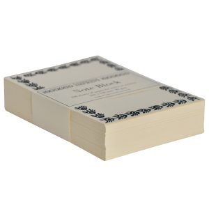 Refill Block of Bordered Notes in Petrol Blue