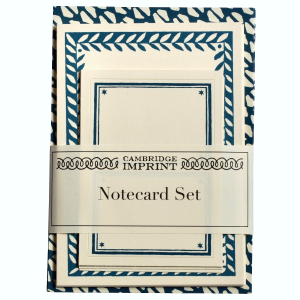 Set of Notecards and Envelopes Yo-Yo Kingfisher