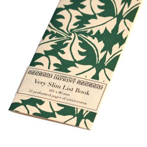 Very Slim List Book