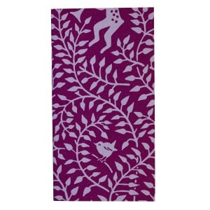 Cambridge Imprint Very Slim List Book in Dancing Hare Violet