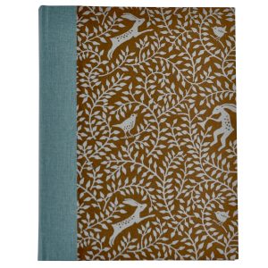 Patterned Album Hare Bronze (Portrait Format)