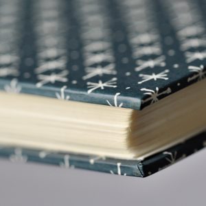 Photograph Album in Little Stars Petrol Blue