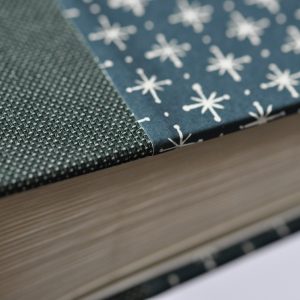 Photograph Album in Little Stars Petrol Blue