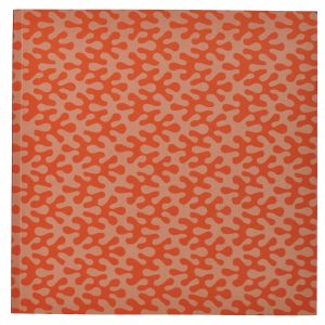 Square Notebook with Lined Paper with an Kelp Tangerine cover