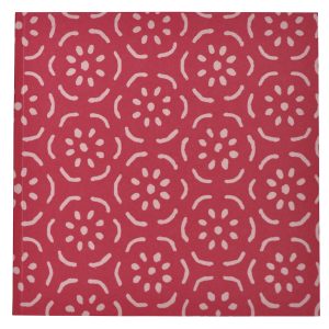 Square Notebook with Lined Paper with a Pear Halves Permanent Rose cover