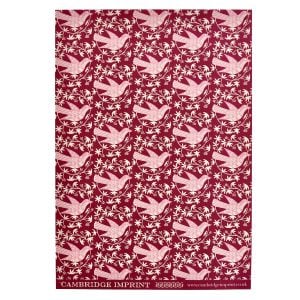 Songbird patterned paper by Cambridge Imprint