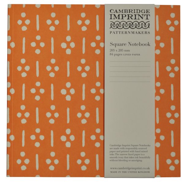 Square Notebook with Lined Paper with an Ugizawa Neon cover