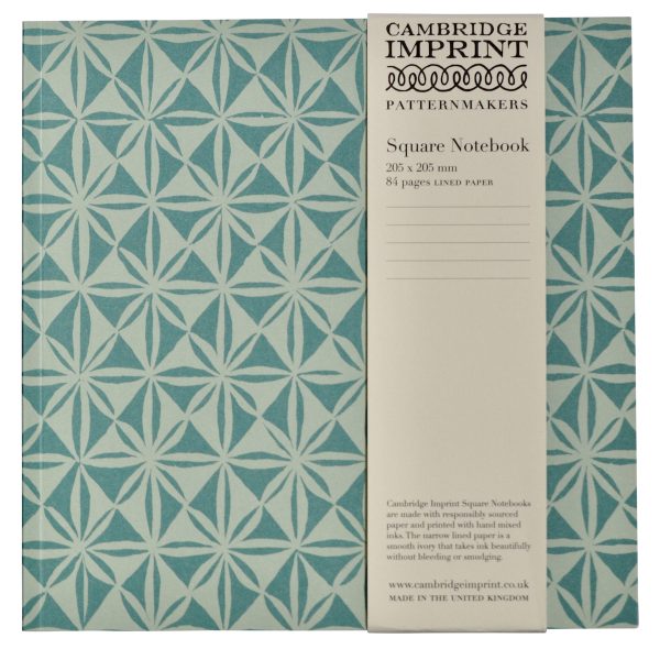 Square Notebook with Lined Paper with an Windmill Luskentyre cover