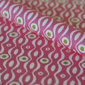 Patterned Paper Persephone Shocking Pink and Lettuce