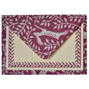 Notecard Set in Violet by Cambridge Imprint