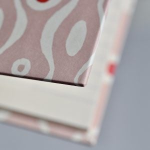 Large Hardback Notebook Persephone Pink and Raspberry by Cambridge Imprint