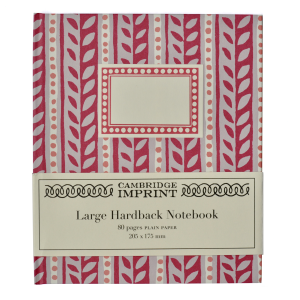 Large Hardback Notebook Charleston Border