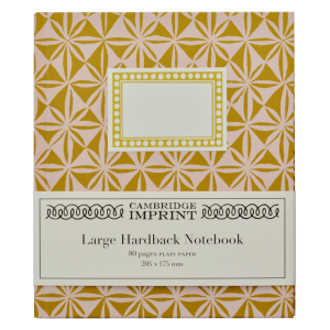 Large Hardback Notebook Windmill Pink Sand by Cambridge Imprint