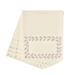 Pack of Twelve Cupboard Pink Place Cards