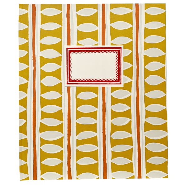 Large Hardback Notebook Charleston Stripe