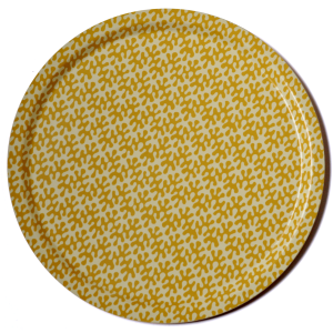 Birch Tray Round in Kelp Boiled Egg