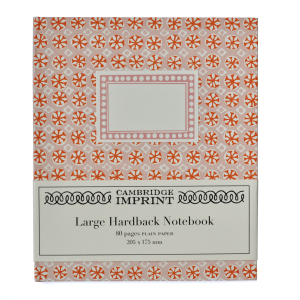 Large Hardback Notebook Sea Urchin Neon by Cambridge Imprint
