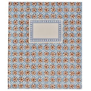 Large Hardback Notebook Sea Urchin Sky and Cocoa