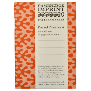 Pocket Notebook Kelp Tangerine