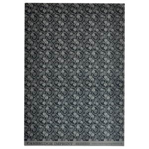 Patterned paper Small Ivy Stripe Blackthorn by Cambridge Imprint