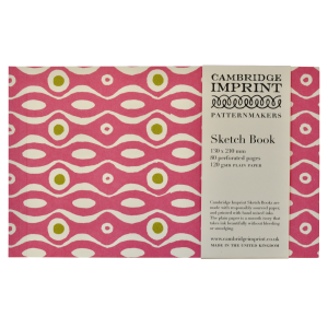 Softback Sketchbook Persephone Shocking Pink and Lettuce