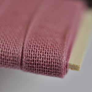 Loose-weave Italian Cotton Ribbon Magnolia