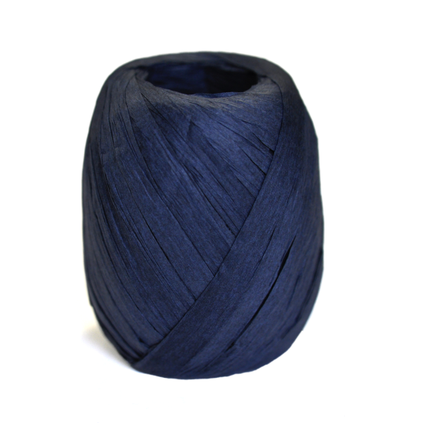 Navy Blue Paper Ribbon by Cambridge Imprint