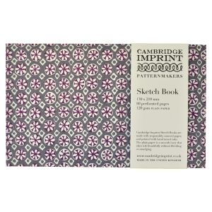 Softback Sketchbook Sea Urchin French Lavender