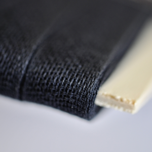 Loose-weave Italian Cotton Ribbon Indigo