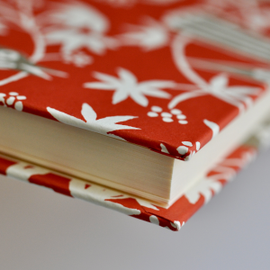 Very Large Hardback Notebook Songbird Rosehip