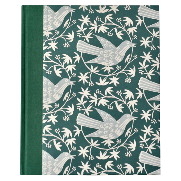 Very Large Hardback Notebook Songbird Midwinter